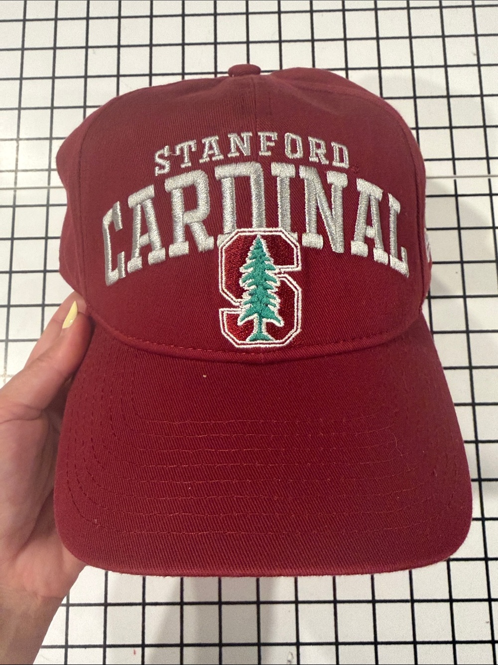 New Era Stanford Cardinal Red Baseball Cap with Tree Logo